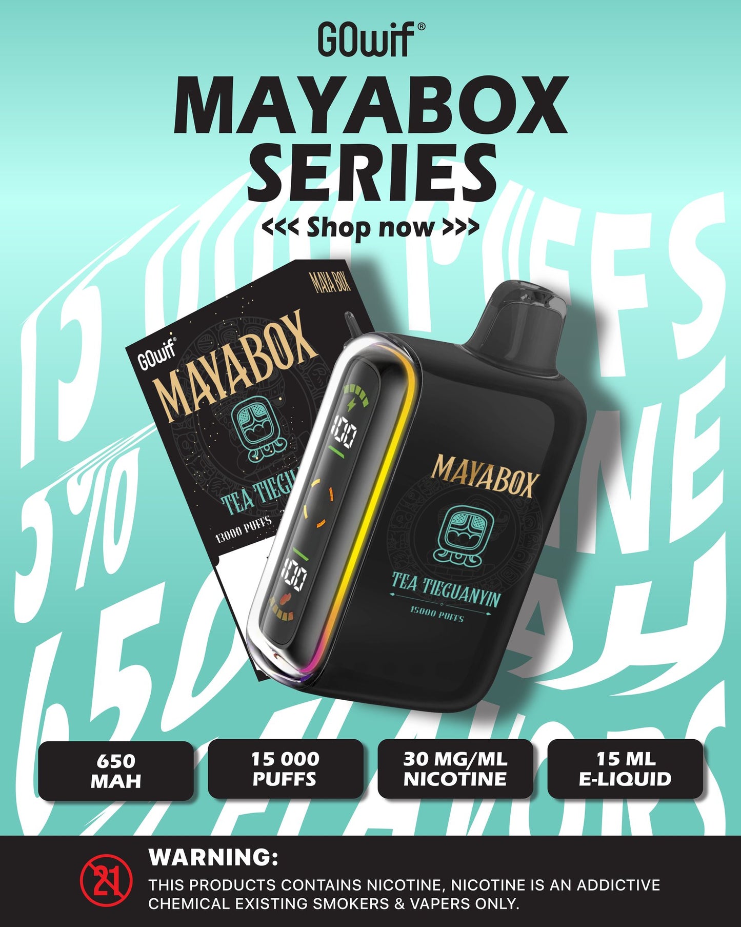 GoWif: Maya Box 15000 Puffs