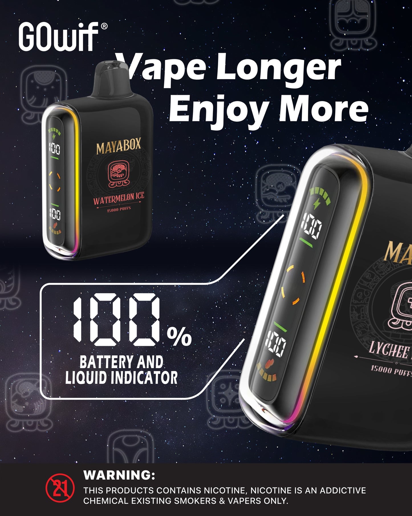 GoWif: Maya Box 15000 Puffs
