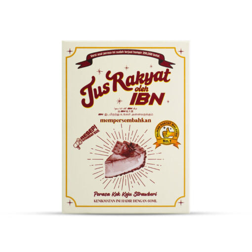 IBN Jus Rakyat: Kek Keju Strawberi